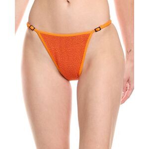 Bond-Eye Swim Womens  Larisa Brief Bikini Bottom, Red